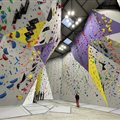 Accès à la salle d'escalade